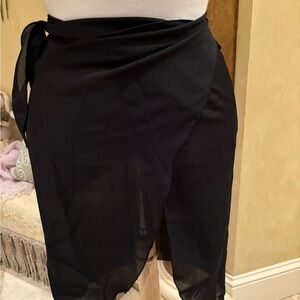 Black Sheer Sarong
